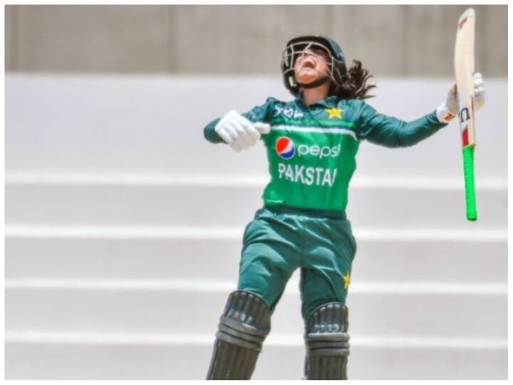 Pakistani cricketer Sidra Amin scored 176 runs in the match against Ireland PAKW vs IREW: पाकिस्तानी महिला क्रिकेटर सिदरा अमीन ने अपने नाम किया बड़ा रिकॉर्ड, जावेरिया खान को पीछे छोड़ा