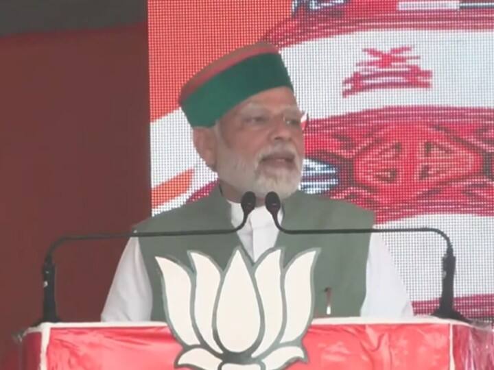 prime minister narendra modi himachal rally for himachal election 2022 speech in vijay sankalp rally झूठे वादे-झूठी गारंटी... कांग्रेस की पुरानी तरकीब, हिमाचल से विपक्ष पर गरजे पीएम मोदी, बोले- जनता ने ठानी है BJP की जीत