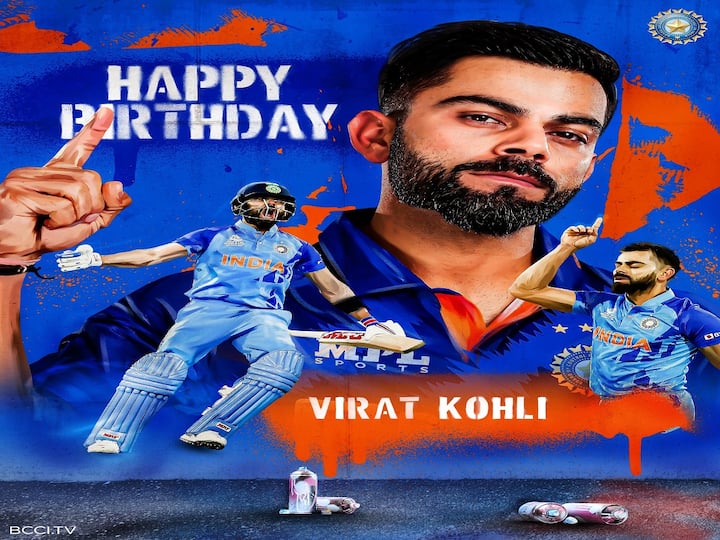 Happy Birthday Virat Kohli Batting maestro turns 34, Know Stats Records Biography In Details Virat Kohli Birthday: హ్యాపీ బర్త్ డే...' కింగ్ ' కోహ్లీ