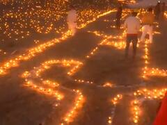 वीडियो: वाराणसी के गड़ौली धाम में लोगों ने जलाए 5 लाख दीप, दिखा अनोखा नजारा