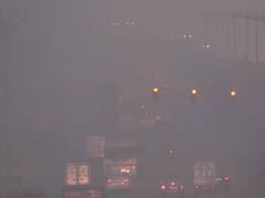 Delhi Wakes Up To Another Haze Shrouded Morning Amid 'Severe' Air Quality — IN PICS