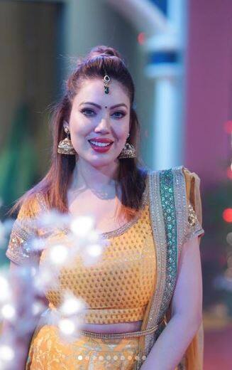 'ਬਬੀਤਾ ਜੀ' ਯਾਨੀ ਮੁਨਮੁਨ ਦੱਤਾ ਨੇ ਆਪਣਾ ਲਹਿੰਗਾ ਚੋਲੀ ਲੁੱਕ ਕੀਤਾ ਸ਼ੇਅਰ