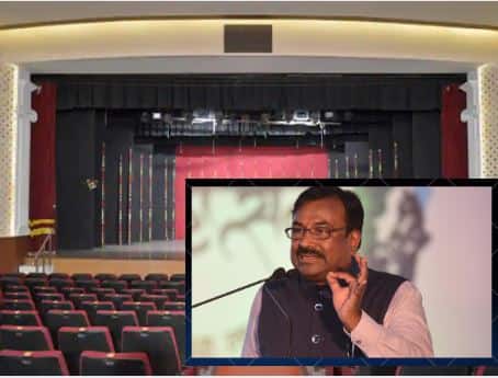 Sudhir Mungantiwar gave good news to theater workers on Marathi Theater Day said All theaters in Maharashtra Sudhir Mungantiwar : मराठी रंगभूमी दिनी सुधीर मुनगंटीवारांनी नाट्यकर्मींना दिली आनंदाची बातमी; 
