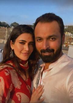 पति वरुण बंगेरा के साथ तिरुपति के दर्शन करने पहुंचीं Karishma Tanna, ट्रेडिशनल लुक में लगीं बेहद खूबसूरत, देखें फोटोज