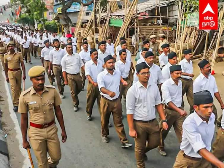 RSS organization has announced that tomorrow's rally in Tamil Nadu has been postponed RSS Rally Postponed : ’இதற்காக யோசிக்கிறோம்..’ : தமிழ்நாட்டில் பேரணியை ஒத்திவைத்ததா ஆர்.எஸ்.எஸ்?