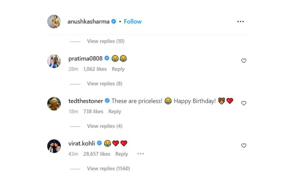 Virat Kohli Birthday: विराटच्या वाढदिवसानिमित्त अनुष्काची खास पोस्ट; अतरंगी फोटो शेअर करत म्हणाली...