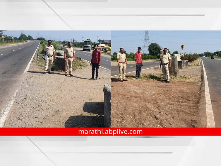 maharashtra News Aurangabad Crime News Crimes filed against 15 businessmen who broke the divider on the highway काय सांगता! ग्राहक यावेत म्हणून चक्क महामार्गावरील दुभाजक काढून वळण रस्ता तयार केला; 15 व्यावसायिकांवर गुन्हे दाखल