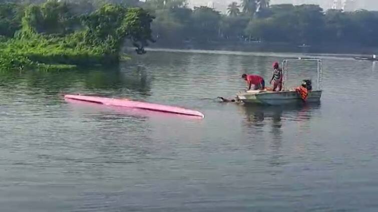 Kolkata rabindra sarabar rowing boat accident in lake Rabindra Sarabar: উল্টে গেল রোয়িং বোট, প্রশিক্ষণ চালু হতেই ফের রবীন্দ্র সরোবরে দুর্ঘটনা