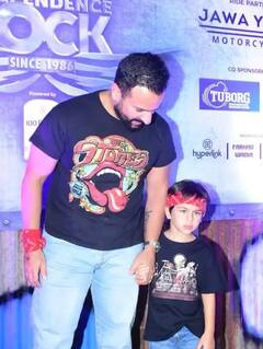 Saif Ali Khan: કરીના શૂટિંગ માટે લંડન પહોંચી, તૈમૂર સાથે મુંબઇમાં રૉક મ્યૂઝિક એન્જોય કરી રહ્યો છે સૈફ અલી ખાન