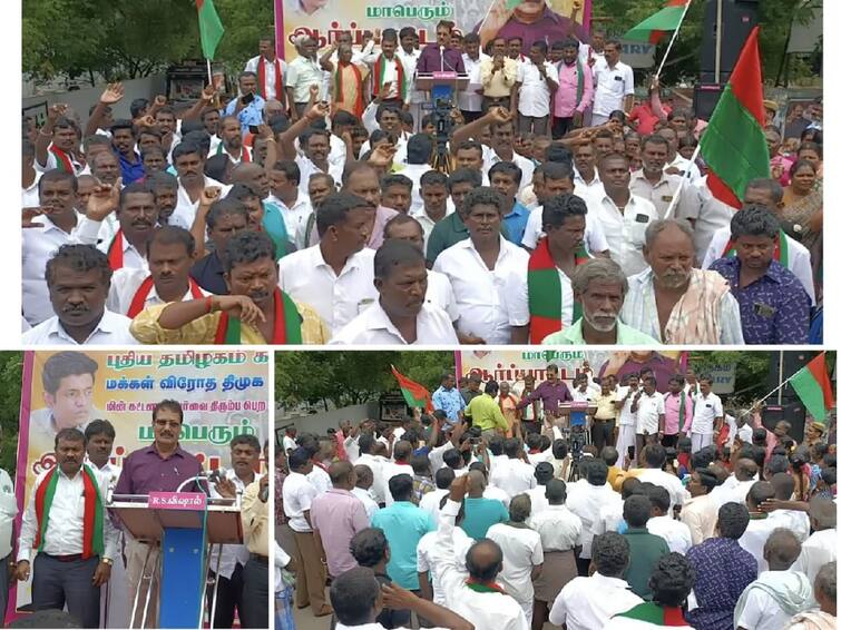 Milk price hike to cover up corruption in Aavin Krishnasamy alleges TNN ஆவினில் நடக்கும் ஊழலை மறைக்கவே பால் விலை உயர்வு - கிருஷ்ணசாமி குற்றச்சாட்டு