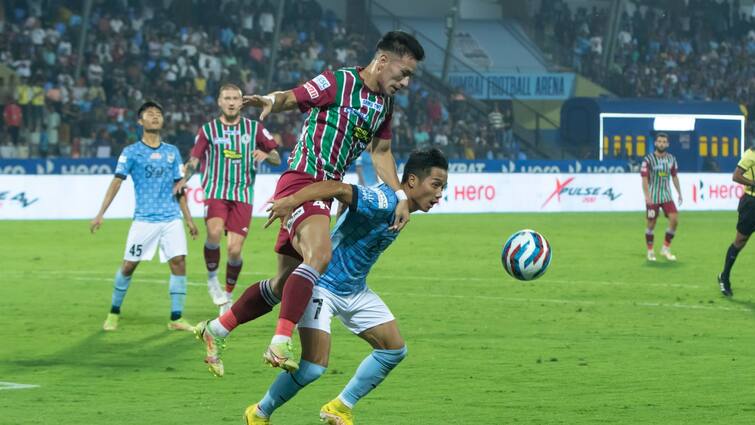 ATK Mohun Bagan drew with Mumbai City FC in an event filled match ATKMB vs MCFC: ঘটনাবহুল ম্যাচে লাল কার্ড দেখলেন লেনি, পিছিয়ে পড়েও ড্র করল এটিকে মোহনবাগান