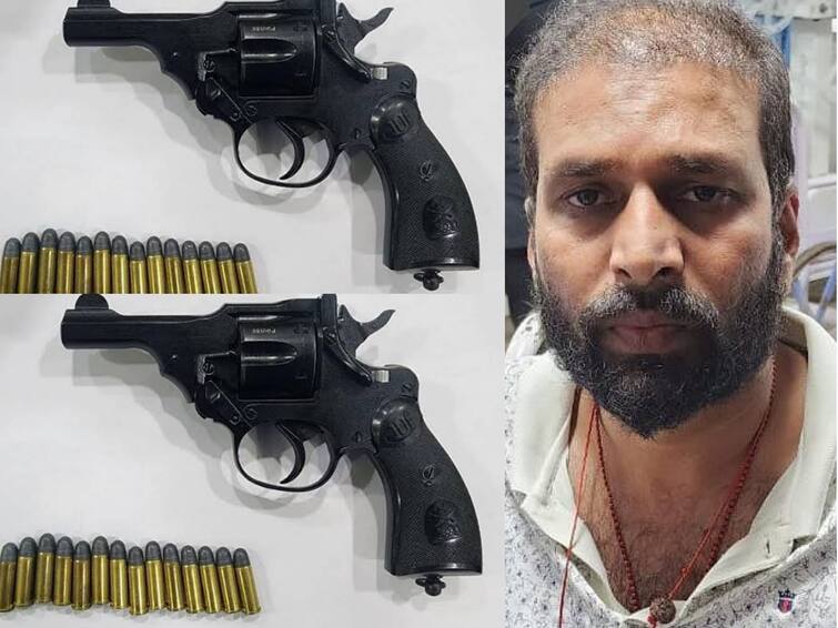 chennai Police arrested rowdy Seizing Raja at tamil nadu andhra pradesh border Crime : கையில் துப்பாக்கியுடன் பிரபல ரவுடி சீசிங் ராஜா..! துப்பாக்கி முனையில் கைது செய்த போலீஸ்..! பகீர் பின்னணி..