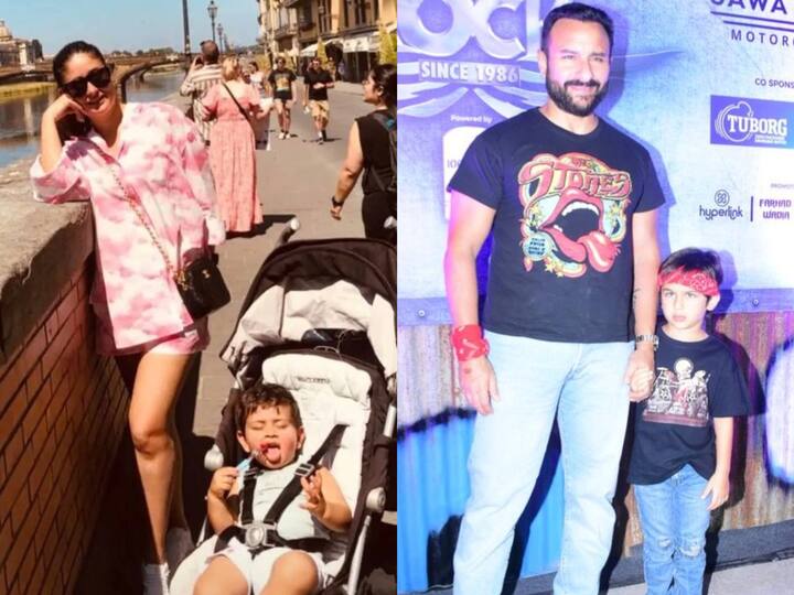 बॉलीवुड के नवाब सैफ अली खान ने हमेशा ही अपनी अदाकारी से दर्शकों का खूब दिल जीता है. एक्टिंग में प्रतिभाशाली होने के साथ-साथ सैफ गिटार प्ले करने में भी काफी एक्सपर्ट हैं. ऐसे में उन्हें रॉक म्यूजिक का भी शौक है. हाल ही में उनकी कुछ तस्वीरें सामने आईं हैं, जहां वह अपने बेटे के साथ एक म्यूजिक फेस्टिवल में नजर आ रहे हैं.