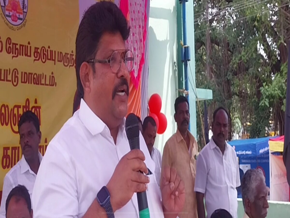 MLA Speech :  முதலமைச்சரின் நல்லெண்ணத்தை கெடுக்கும் வகையில் அதிகாரிகள் செயல்படுகின்றனர் - திருப்போரூர் எம்.எல்.ஏ.