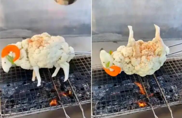 vegetarians will be able to eat vigan tandoori sheep Video: ਸ਼ਾਕਾਹਾਰੀ ਵੀ ਖਾ ਸਕਣਗੇ 'ਤੰਦੂਰੀ ਭੇਡ', ਖਾਸ ਤਰੀਕੇ ਨਾਲ ਤਿਆਰ ਕੀਤੀ ਗਈ ਖਾਸ ਡਿਸ਼