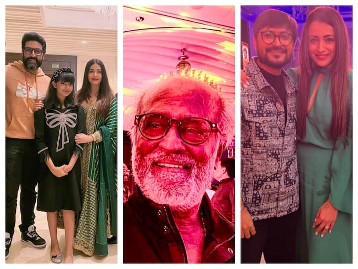 Mani Ratnam’s historical drama 'Ponniyin Selvan' crossed Rs 500 crore at the worldwide box office. The team of the film met on November 5 for the success bash of the period drama. See Pics