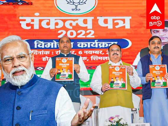 Himachal Pradesh Election 2022 : இமாச்சலப் பிரதேச தேர்தல்.. இலவசங்களை அள்ளி வீசும் பாஜக