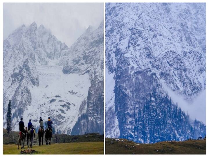 Heavy Snowfall In J&K: Sonamarg, a tourist hotspot in central Kashmir's Ganderbal district, received roughly three inches of new snow.