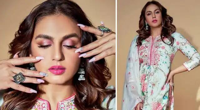 Huma Qureshi Pics: ਹੁਮਾ ਨੇ ਆਪਣੇ ਲੁੱਕ ਨੂੰ ਬੇਸਿਕ ਅਤੇ ਸ਼ਾਨਦਾਰ ਰੱਖਿਆ। ਉਸਨੇ ਸਕਾਈ ਬਲੂ ਰੰਗ ਦਾ ਫਲੋਰਲ ਪ੍ਰਿੰਟਿਡ ਟਿਊਨਿਕ ਸੂਟ ਪਾਇਆ ਹੋਇਆ ਸੀ।