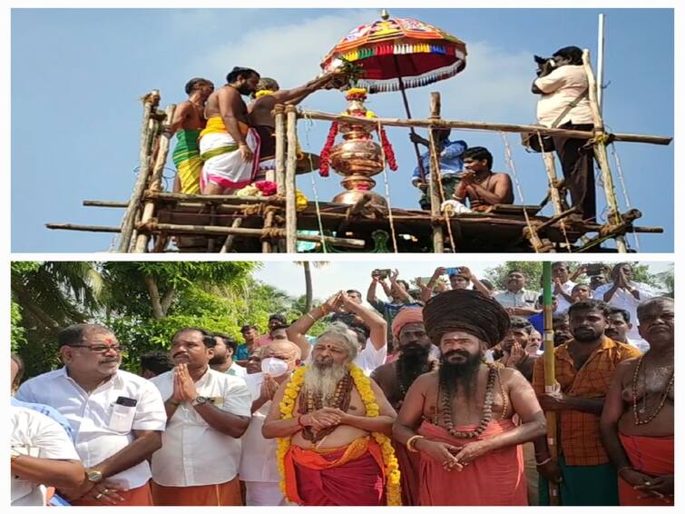 mayiladuthurai: Thousand Year Old Sirkazhi Kumara Temple Kumbabhishekam Ceremony TNN ஆயிரம் ஆண்டுகள் பழமையான சீர்காழி குமர கோயில் கும்பாபிஷேக விழா - திரளான பக்தர்கள் பங்கேற்பு