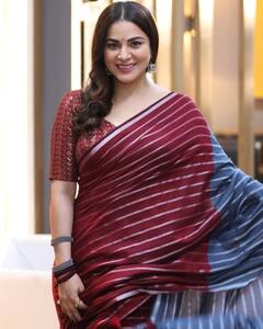 Shraddha Arya Photos : लाल साड़ी पहने प्रीता ने दिखाया सादगी भरा अंदाज, श्रद्धा आर्य की खूबसूरत तस्वीरों पर फैंस हुए फिदा