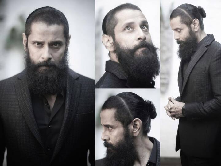 Vikram exclusive photos: நியூ லுக்கில் நடிகர் விக்ரமின் லேட்டஸ்ட் புகைப்படங்கள் வைரல் ஆகி வருகிறது.