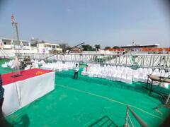 PHOTO: श्रीकांत शिंदेंच्या सिल्लोडच्या सभेची तयारी पूर्ण, काय बोलणार याकडे लक्ष