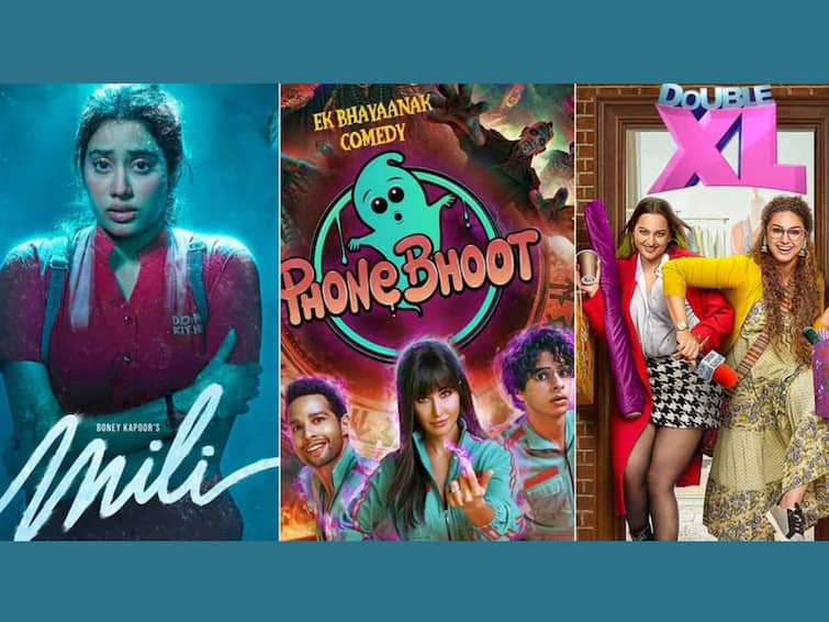 Box Office Collection: Disappointing Weekend For Phone Bhoot, Mili, And Double XL Box Office Collection: Disappointing Weekend For Phone Bhoot, Mili, And Double XL