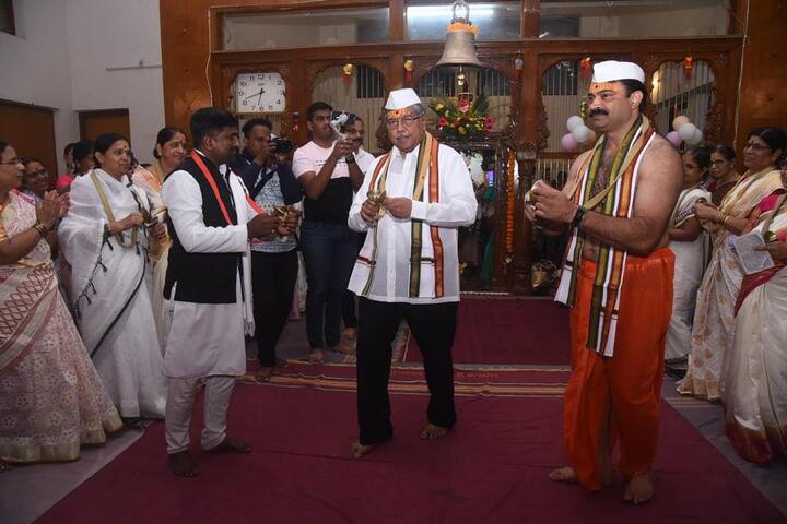 2019 च्या विधानसभा निवडणुकीत भाजपकडून कोथरुड मतदारसंघातून निवडणूक लढवून चंद्रकांत पाटील विजयी झाले. (फोटो सौजन्य : चंद्रकांत पाटील फेसबुक अकाऊंट)