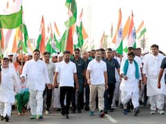 Bharat Jodo Yatra: Rahul Gandhi Enters Maharashtra Holding 'Mashaal' As Telangana Leg Ends. IN PICS