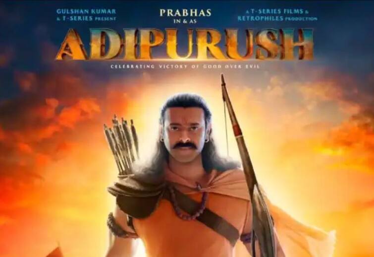 Adipurush New Release Date The release date of Adipurush caught in the vortex of controversy has been pushed forward Information given by the producers Adipurush New Release Date : वादाच्या भोवऱ्यात अडकलेल्या 'आदिपुरुष'ची रिलीज डेट ढकलली पुढे; निर्मात्यांनी दिली माहिती