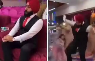 Video: ਪਾਰਟੀ 'ਚ ਵਿਅਕਤੀ ਨੇ ਕੀਤਾ ਖੂਬ ਡਾਂਸ, ਭੰਗੜੇ ਦੀ ਤਾਲ 'ਤੇ ਕੀਤਾ ਡਾਂਸ