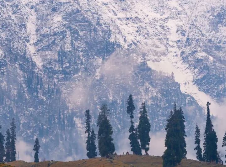 Gulmarg Snow Fall: ਜੰਮੂ-ਕਸ਼ਮੀਰ ਦੇ ਗੁਲਮਰਗ 'ਚ ਪਹਿਲੀ ਬਰਫਬਾਰੀ ਹੋਈ। ਉੱਚਾਈ ਵਾਲੇ ਇਲਾਕਿਆਂ 'ਚ ਵੀ ਤਾਜ਼ਾ ਬਰਫਬਾਰੀ ਹੋਈ ਹੈ। ਸੋਨਮਰਗ 'ਚ ਕਰੀਬ ਤਿੰਨ ਇੰਚ ਤਾਜ਼ਾ ਬਰਫਬਾਰੀ ਹੋਈ ਹੈ।