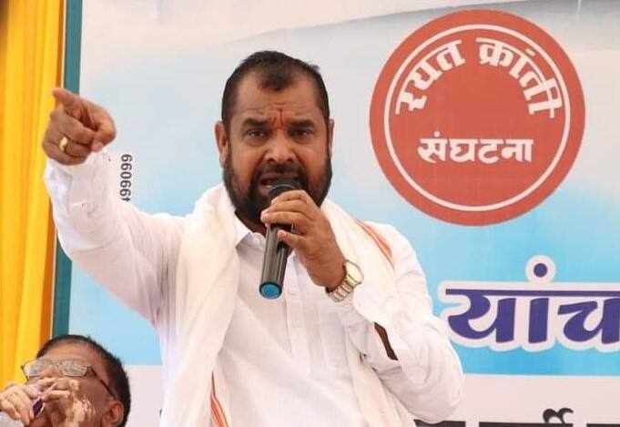 maharashtra news nashik news Sadabhau Khot's criticism of the Congress party regarding Bharat Jodo Yatra Sadabhau Khot : गांधी परिवाराने पाप मुक्त यात्रा काढायला हवी होती, सदाभाऊ खोत यांचा घणाघात 