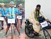 Bridegroom Cycling : தன் திருமணத்திற்கு 150 கி.மீ சைக்கிளில் வந்த மாப்பிள்ளை..! காரணம் என்ன தெரியுமா?