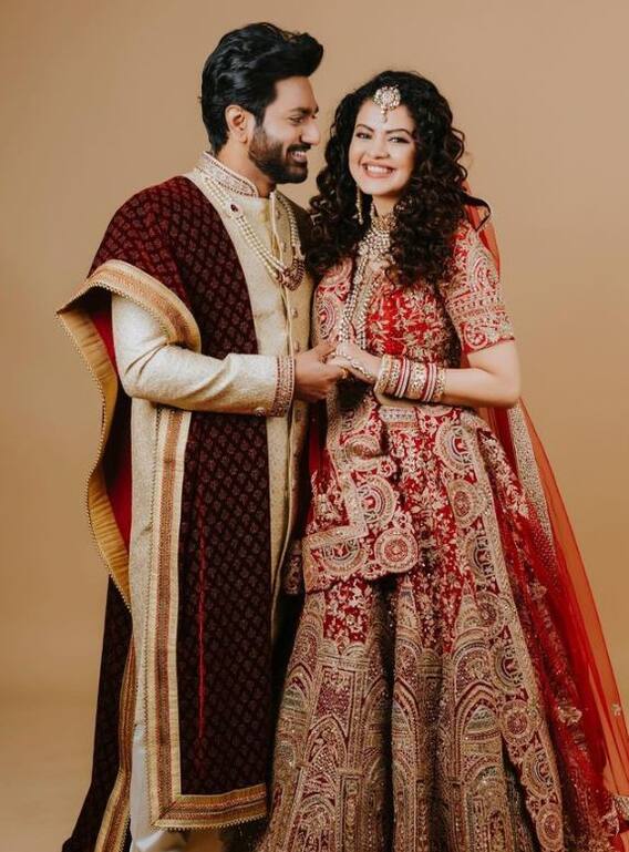 Palak Muchha Wedding Reception: मिथुन संग शादी के बंधन में बंधीं सिंगर पलक मुच्छल, देखें रिसेप्शन की खूबसूरत फोटोज