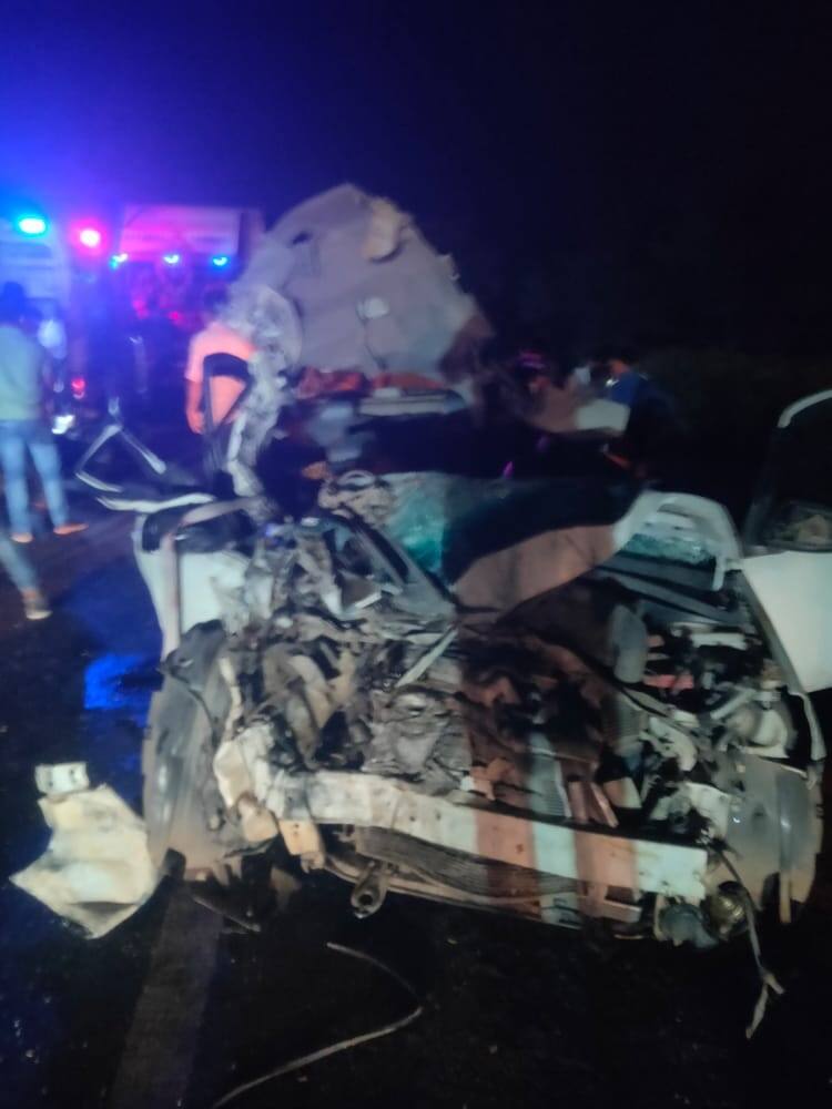 Bhavnagar: Car and bus accident on Bhavnagar-Dholera highway, 6 people of one family injured Bhavnagar: ભાવનગર-ધોલેરા હાઈવે પર કાર અને બસનો અકસ્માત, એક જ પરિવારના 6 લોકો ઈજાગ્રસ્ત