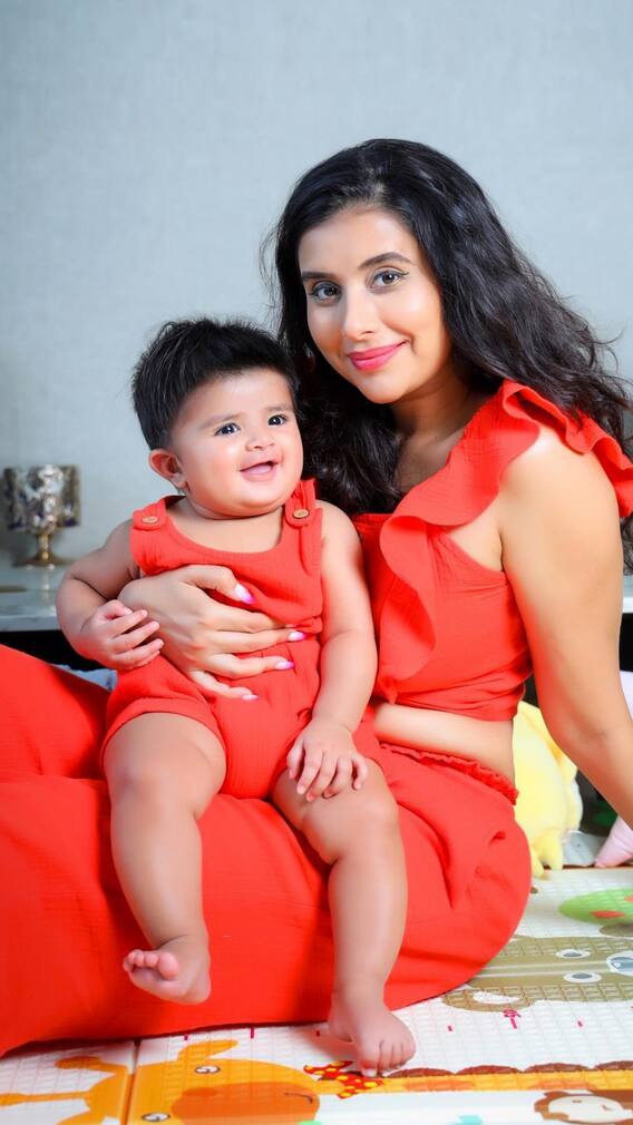 जब बेटी जियाना संग चारु असोपा ने की ट्यूनिंग