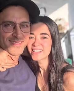 Hrithik-Saba Pics: લેડી લવની સાથે જોવા મળ્યો  Hrithik Roshan, ક્યૂટ કેમિસ્ટ્રી જીતી લેશે તમારુ દિલ