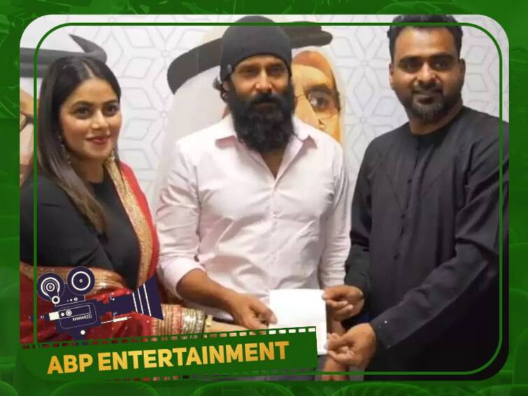 Chiyan Vikram is honored with UAE golden visa with a warn gesture Golden Visa: ஐக்கிய அரபு அமீரகத்தின் கோல்டன் விசா பெற்ற சீயான் விக்ரம்... துபாயில் மேள தாளத்துடன் வரவேற்பு!