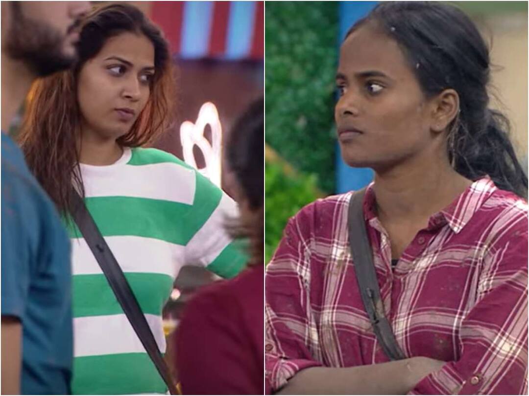 Inaya and Faima fight in Task in Bigg Boss 6 telugu Bigg Boss Telugu 6: కిందా మీదా పడి, లాక్కుని పీక్కుని ఇనయా - ఫైమా ఫైట్ చూడండి, ఇంత అవసరమా