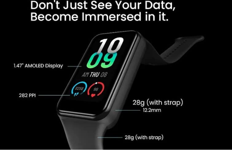 amazfit band 7 launched in india get cheap price launch offer get 18 days battery life call alert sports mode Amazfit Band 7 ਭਾਰਤ 'ਚ ਹੋਇਆ ਲਾਂਚ, 120 ਸਪੋਰਟਸ ਮੋਡਸ ਨਾਲ ਮਿਲੇਗੀ 18 ਦਿਨਾਂ ਚਲਣ ਵਾਲੀ ਬੈਟਰੀ