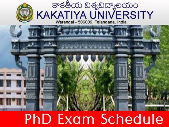 KU PhD 2022 entrance exam schedule released, check important dates here KU PhD Exam: కేయూ పీహెచ్‌డీ ప్రవేశ పరీక్ష షెడ్యూలు వెల్లడి, ముఖ్యతేదీలివే!