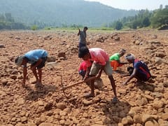 In Photo : महाराष्ट्र-गुजरात राज्य एकत्र आलं, गावकऱ्यांनी हातात फावडं घेतलं अन् रस्ता झाला...