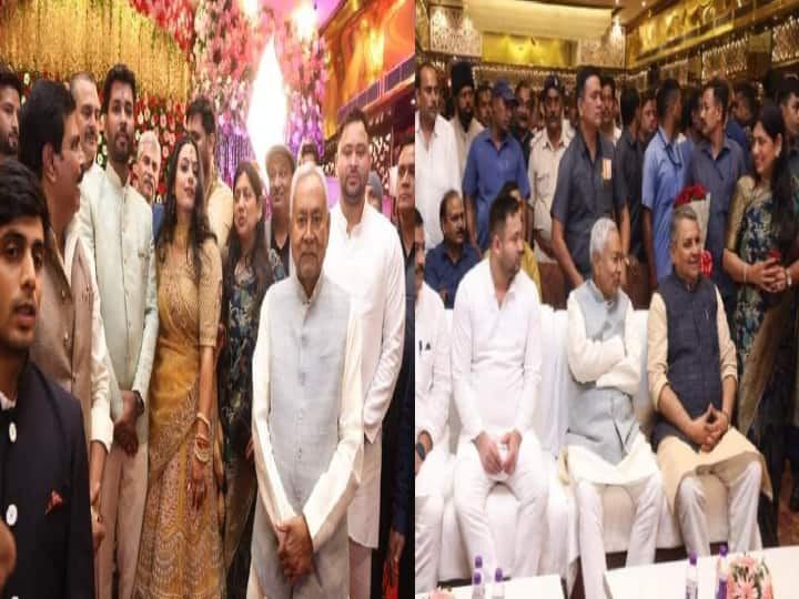 Anand Mohan Daughter Engagement: सोमवार को आनंद मोहन की बेटी सुरभी आनंद की सगाई में मुख्यमंत्री नीतीश कुमार, उपमुख्यमंत्री तेजस्वी यादव, विजय चौधरी समेत कई दिग्गज नेता पहुंचे.