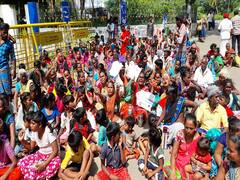 ‘பட்டாவுடன் கான்கிரீட் வீடுகள் கட்டித் தர வேண்டும்’ - திருவாரூர் ஆட்சியரிடம் நரிக்குறவர்கள் கோரிக்கை மனு