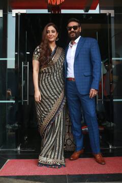 तब्बू संग Drishyam 2 प्रमोट करने निकले अजय देवगन, शाही अंदाज देख घायल हो गए फैंस