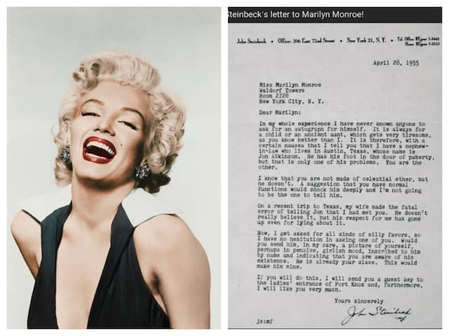 Marilyn's Love Letter to Joe at Christie's – The Marilyn Report