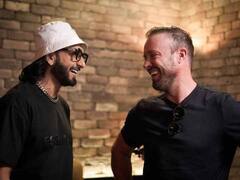 AB de Villiers संग गप्पे लड़ाते, क्रिकेट का लुफ्त उठाते नज़र आए Ranveer Singh, एक्टर का फैन मूमेंट हुआ कैप्चर