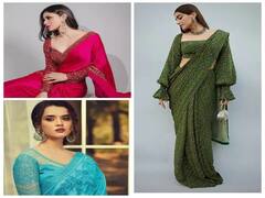 Designer Blouse: આ ફુલ સ્લિવ બ્લાઉઝ ડિઝાઇન છે ઇન ટ્રેન્ડ, દીપિકાથી માંડીને મૌની સુધીની સેલેબ્સ આ રીતે કરે છે કેરી સાડી